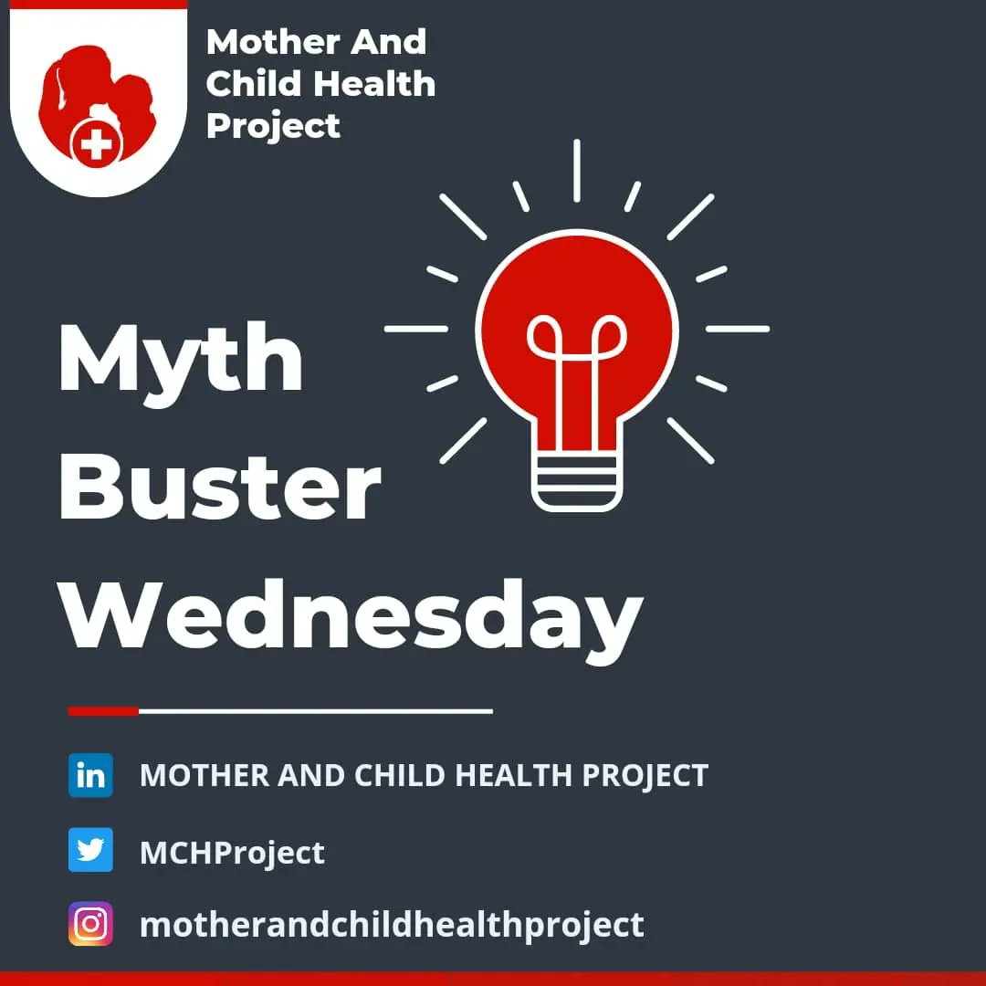 MCHProject's tweet photo. Wednesday is for debunking myths 🍷
#SDG #MotherandChildHealthProject #MCHP #WednesdayMythBuster https://t.co/tCd9mPu5yF