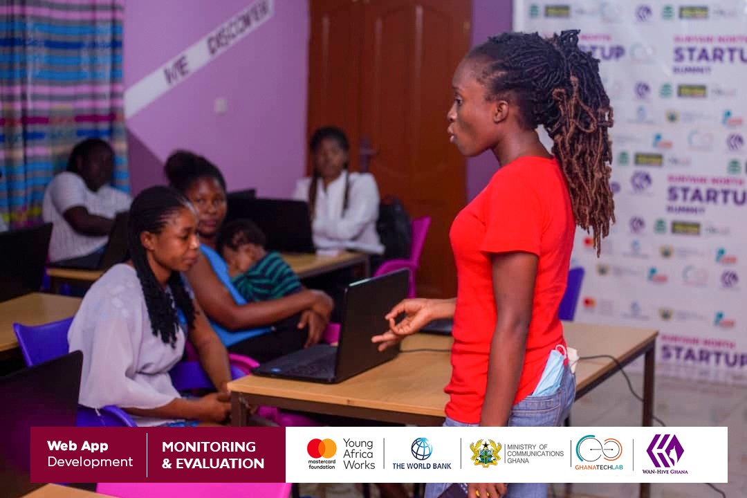 The Monitoring &amp; Evaluation team from Ghana Tech Lab paid a working visit to <a href="/WAN_HiveGH/">WAN-Hive Ghana</a>  to monitor and evaluate the entire Base Innovation program, impact, challenges, and learnings. 

#GhanaTechLab
#GTLImpact
#MonitoringAndEvaluation