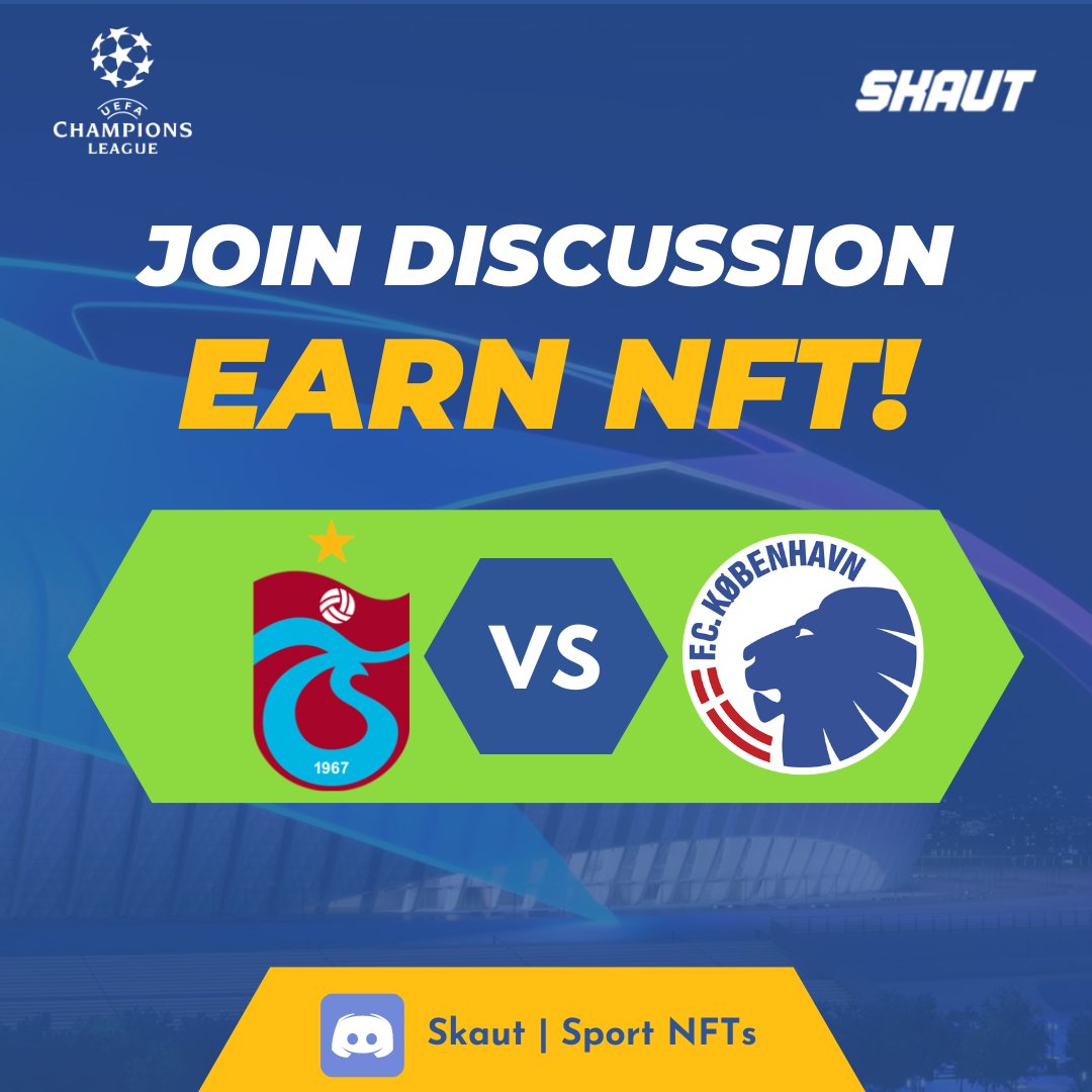 skaut_uk's tweet photo. 😎 Come to our community to participate in gaming discussions!

👉 Join: https://t.co/cZGbrTF2sc 

#NFTSkaut #NFT #NFTs #FootballNFT #UCL #MONPSV #PSV #RangersFC #BlueSeaOfIbrox #Trabzonspor #FırtınaZamanı #dinamozagreb #GlimtDZ #bodøglimt #fcklive #fckøbenhavn #gnkdinamo https://t.co/oiTB1m4gMB