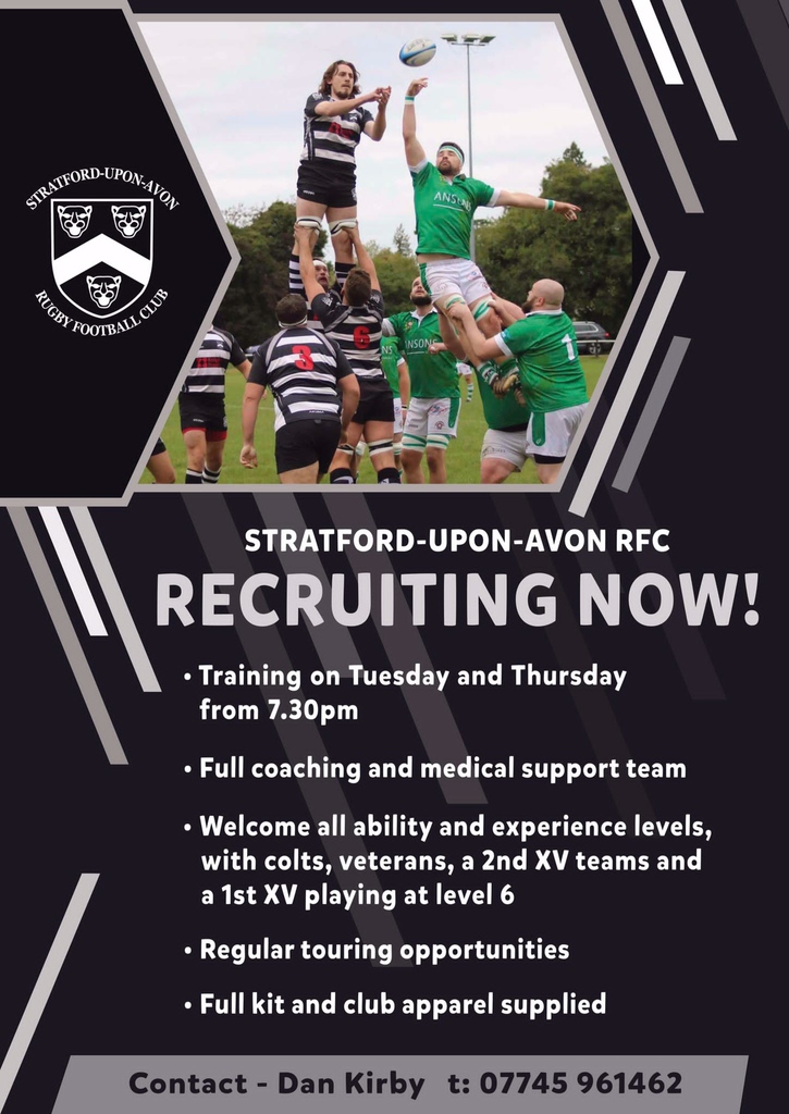 Stratford upon Avon RFC tweet media