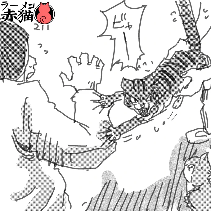 再譲渡失敗
#ラーメン赤猫 #ジャンププラス
23話 https://t.co/61FsNQx4St 