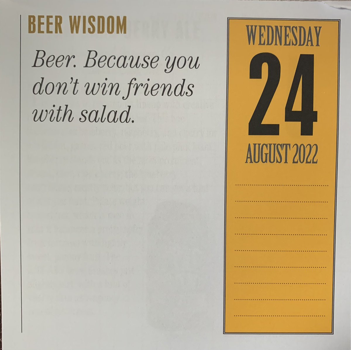CampingandStuff's tweet photo. It’s hump day my friends! #beerwisdom https://t.co/iUj6OtKlc1