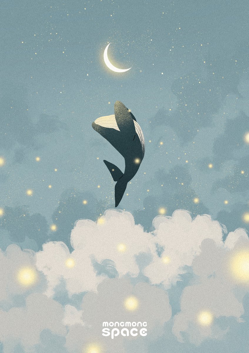 no humans cloud sky moon crescent moon star (sky) artist name  illustration images