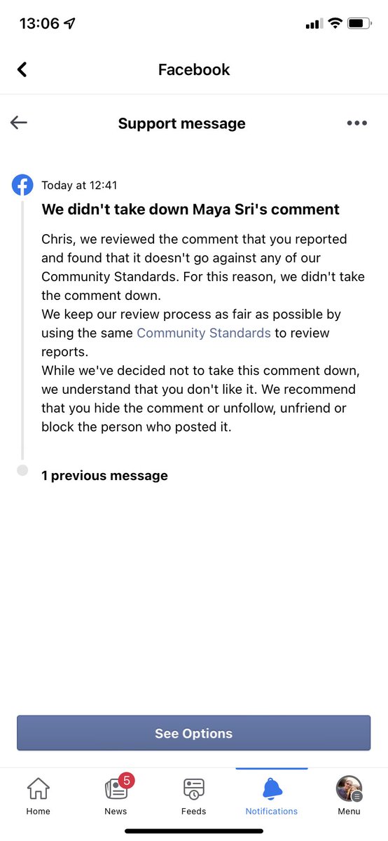 Crustyfur's tweet image. When you report spam comment porn links to @facebook 🙄🥵 Community ‘Made Up’ Standards.