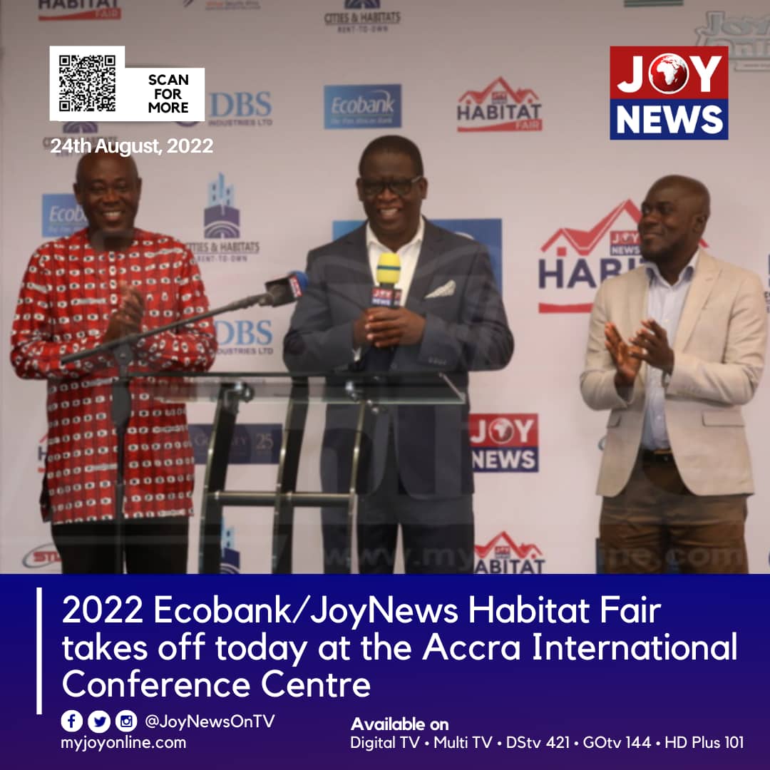 EmefaEwoenamEli's tweet photo. We took off this morning.
We're on-ground, On-Air @
#JoyNews #Joy997 #JoySocials
#EcobankJoyHabitatFair 2022
Don't miss the mouth watering deals! https://t.co/Z7lZWWyajG