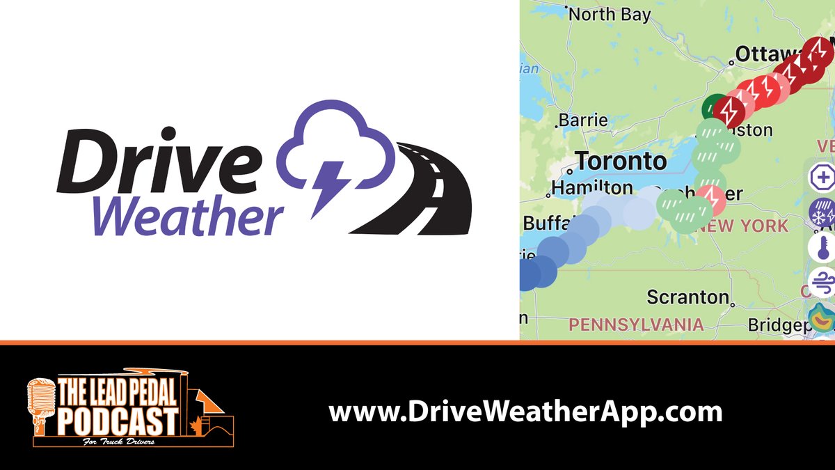 theleadpedal's tweet photo. Some weather conditions you can‘t see like wind, yet it can cause big problems for motorists. Drive Weather can tell you where those windy conditions will be. Download the app today. https://t.co/Z0lA5YgY7p #driveweatherapp #windconditions #weather #leadpedalmedia #driveweather https://t.co/qGzaZ7IDfZ