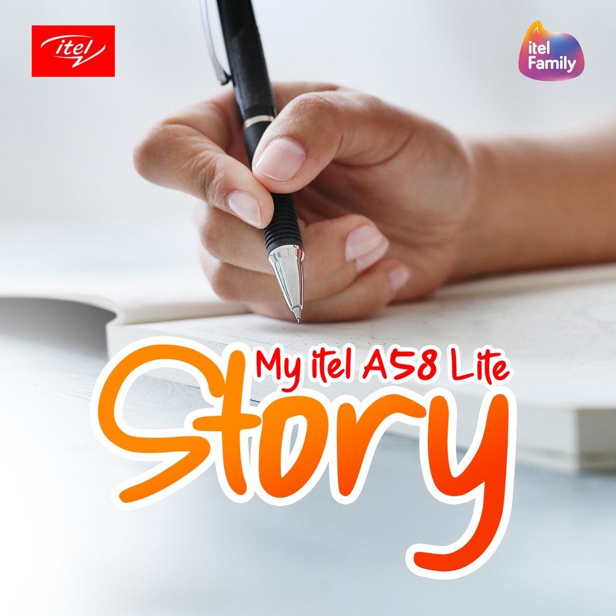 itelNigeria's tweet photo. Everyone loves to hear a story, but can you write a story? Come flex your skills and write a story about itel A58 Lite.

To join: 👇🏼
1. Write a short story with "itel A58 Lite' and 'Smart Brand Life' as keywords.

#itelA58LiteStories
#SmartBrandLife https://t.co/W0znXa3omL