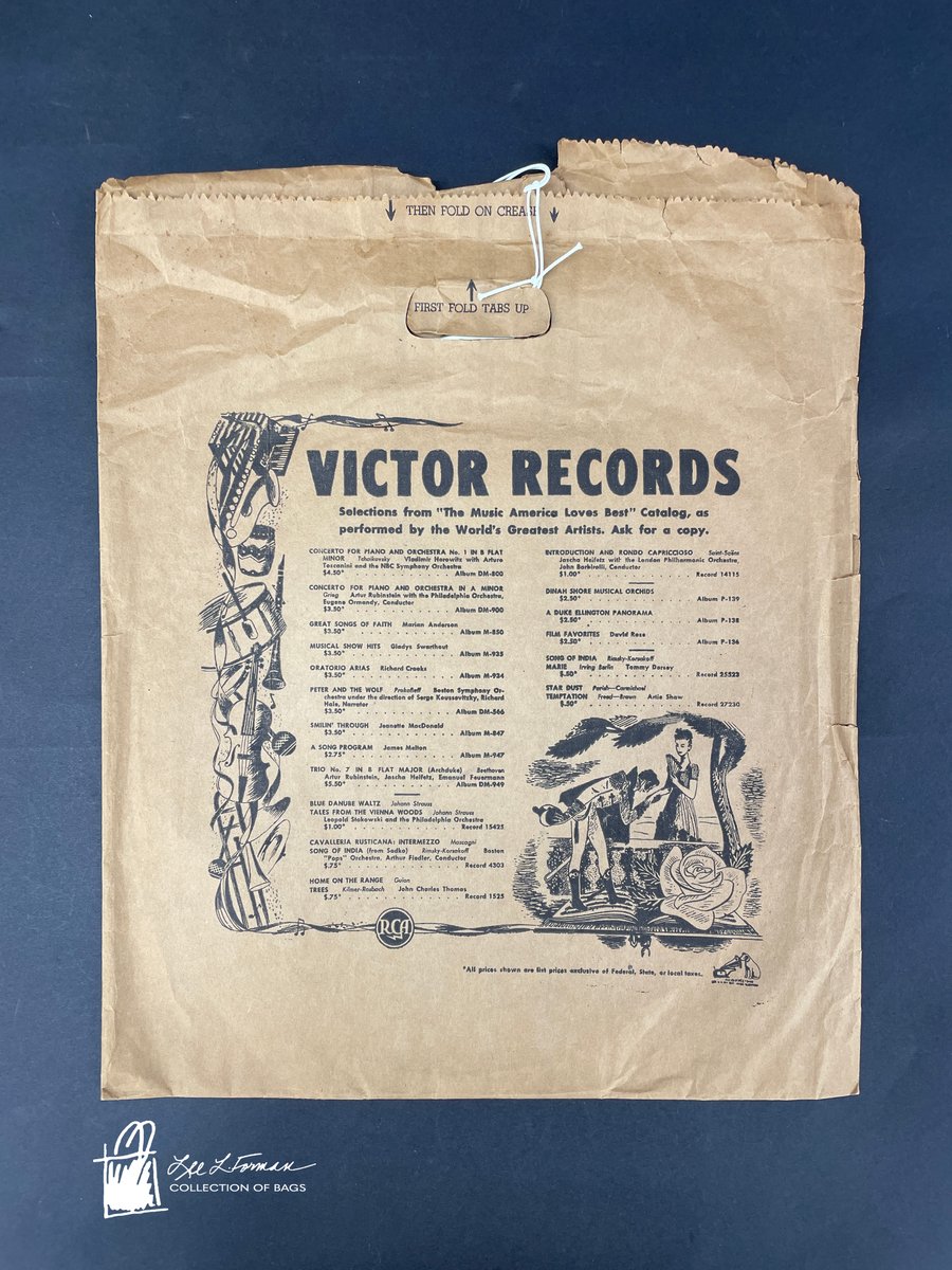 232/365: Victor Records was established in 1900 by Eldridge L. Johnson. It merged with Radio Corporation of America to form the RCA-Victor Company in 1929. Victor label records could be found until 1946, after which time they were named RCA Victor.