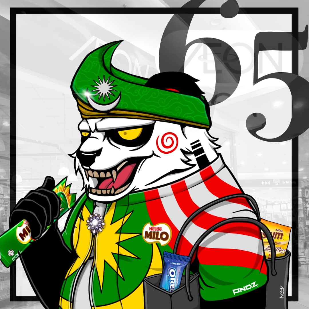 PandaHeritage's tweet photo. "We are all Malaysians. This is the bond that unites us. Let us always remember that unity is our fundamental strength as a people and as a nation" - Tunku Abdul Rahman 🇲🇾🐼 

#AEONxMerdeka65 #ClassicMalaysianMoments #inikonfemMalaysia #PandaHeritage https://t.co/UmUhwlS7XN