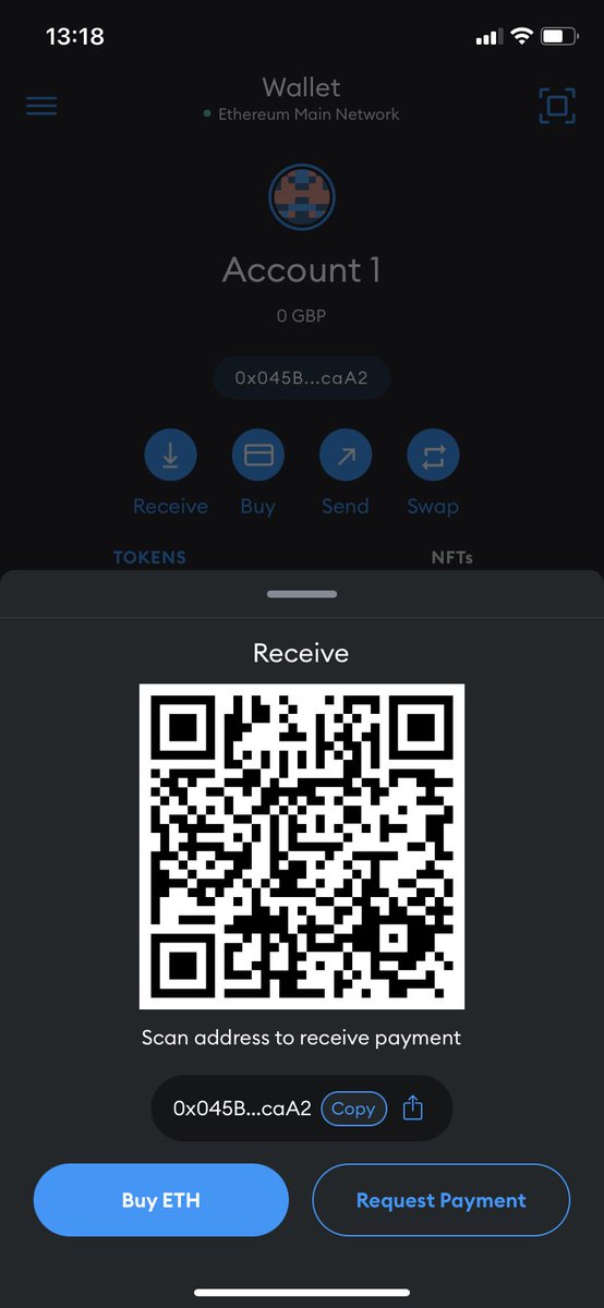 RoyalxX22's tweet photo. @Farooq_811 0x045B66704d0A9e0e9b1D99078cdD747663a6caA2 my Metamask wallet https://t.co/vMNxKeXuVm