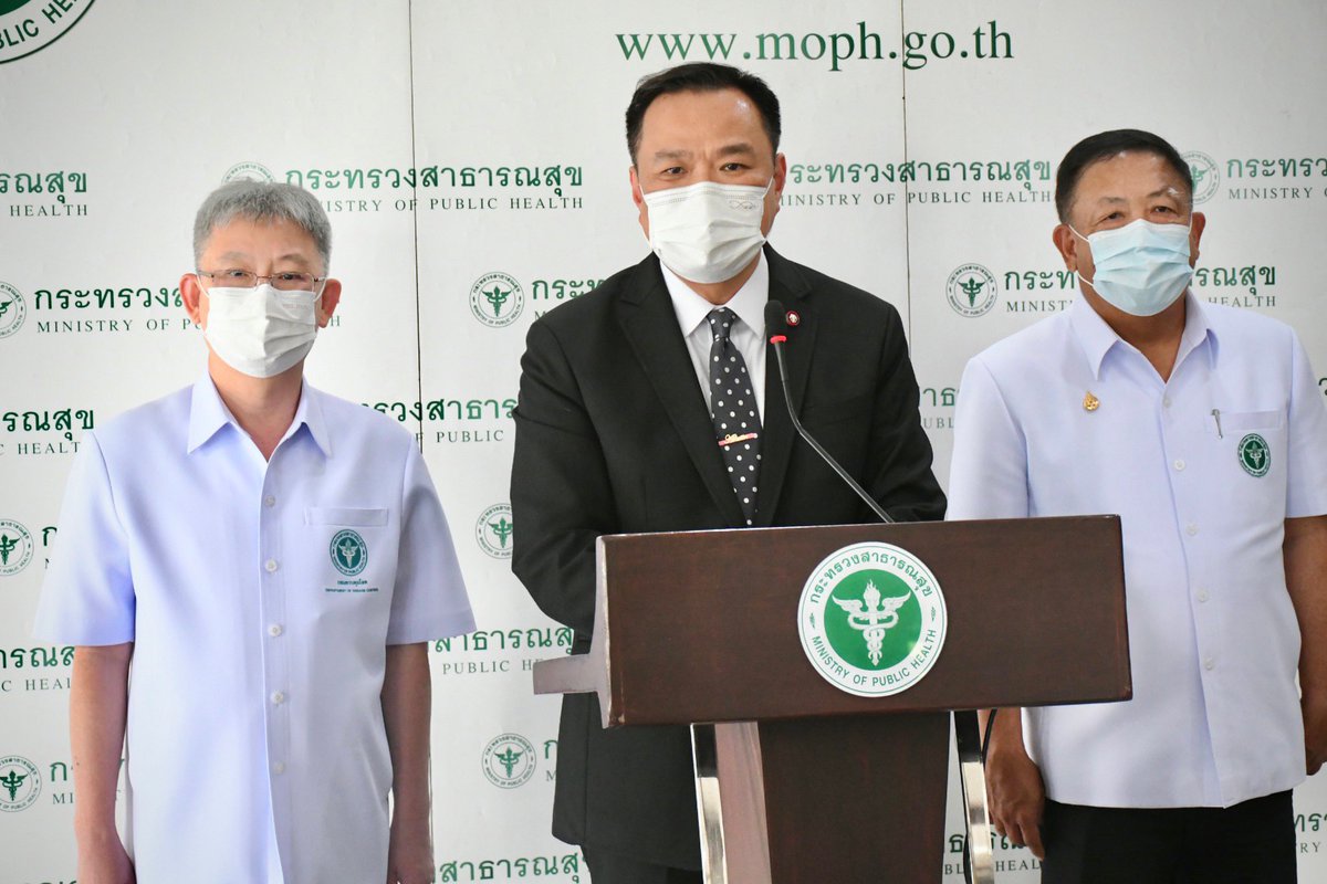 pr_moph's tweet photo. รมว.อนุทิน หารือทวิภาคีร่วมกับ รมช.สธ.สหรัฐฯ เผย ชื่นชมไทยแก้วิกฤต #โควิด19 ได้ดี พร้อมหนุนระบบแล็บ-พัฒนาคน ตามวาระความมั่นคงสุขภาพโลก #GHSA #ACPHEED
#APEC2022THAILAND 
#APECHealthWeek

https://t.co/C77cfB7vyC https://t.co/buuK9xSRzU
