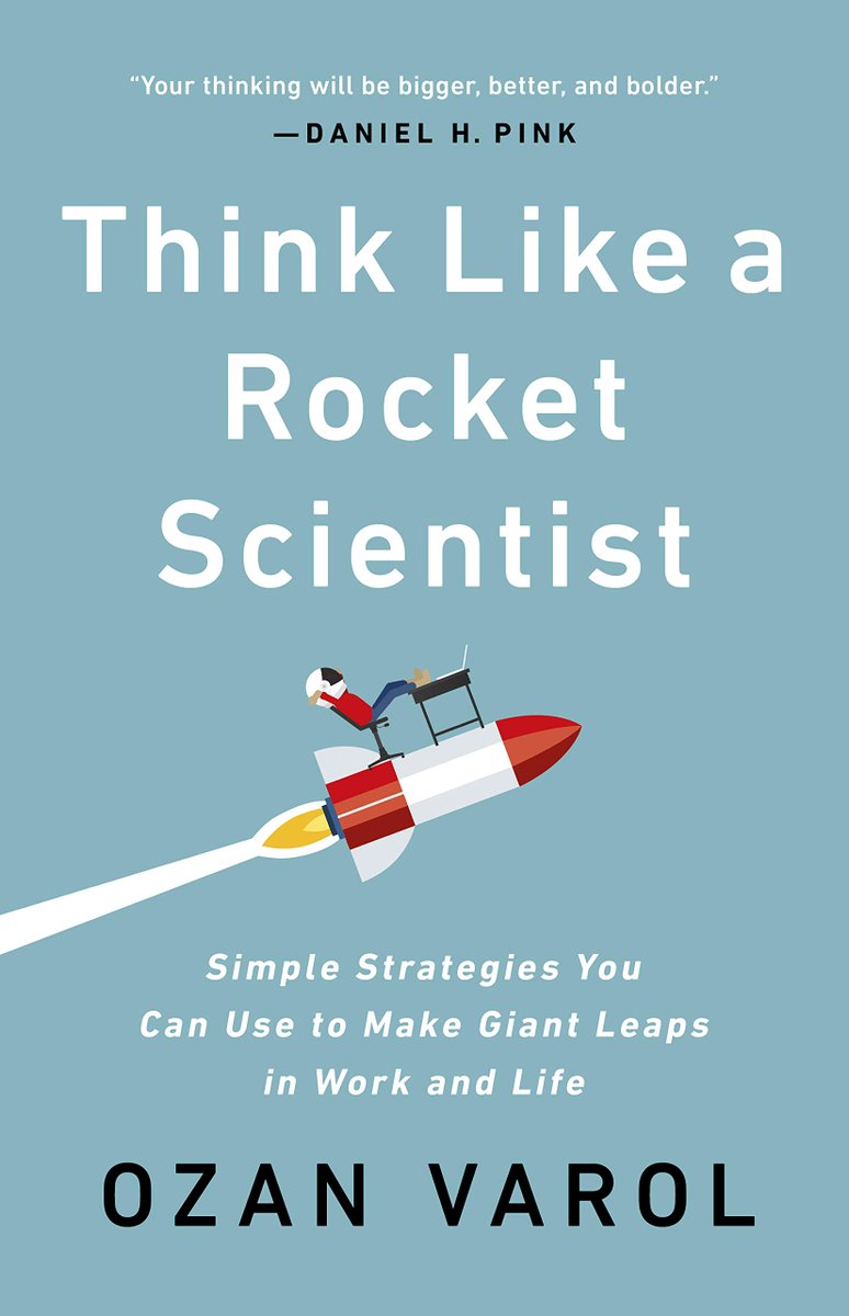 You don’t have to be a rocket scientist to think like one. In Ozan Varol’s, "Think Like a Rocket Scientist," he challenges readers as he shares invaluable insights from some of the greatest triumphs and catastrophes in human history: ow.ly/MrMA50KcCP4
#KCRR