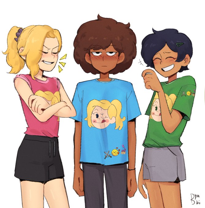 Anne kept the shirt after. #Sashannarcy #amphibia 