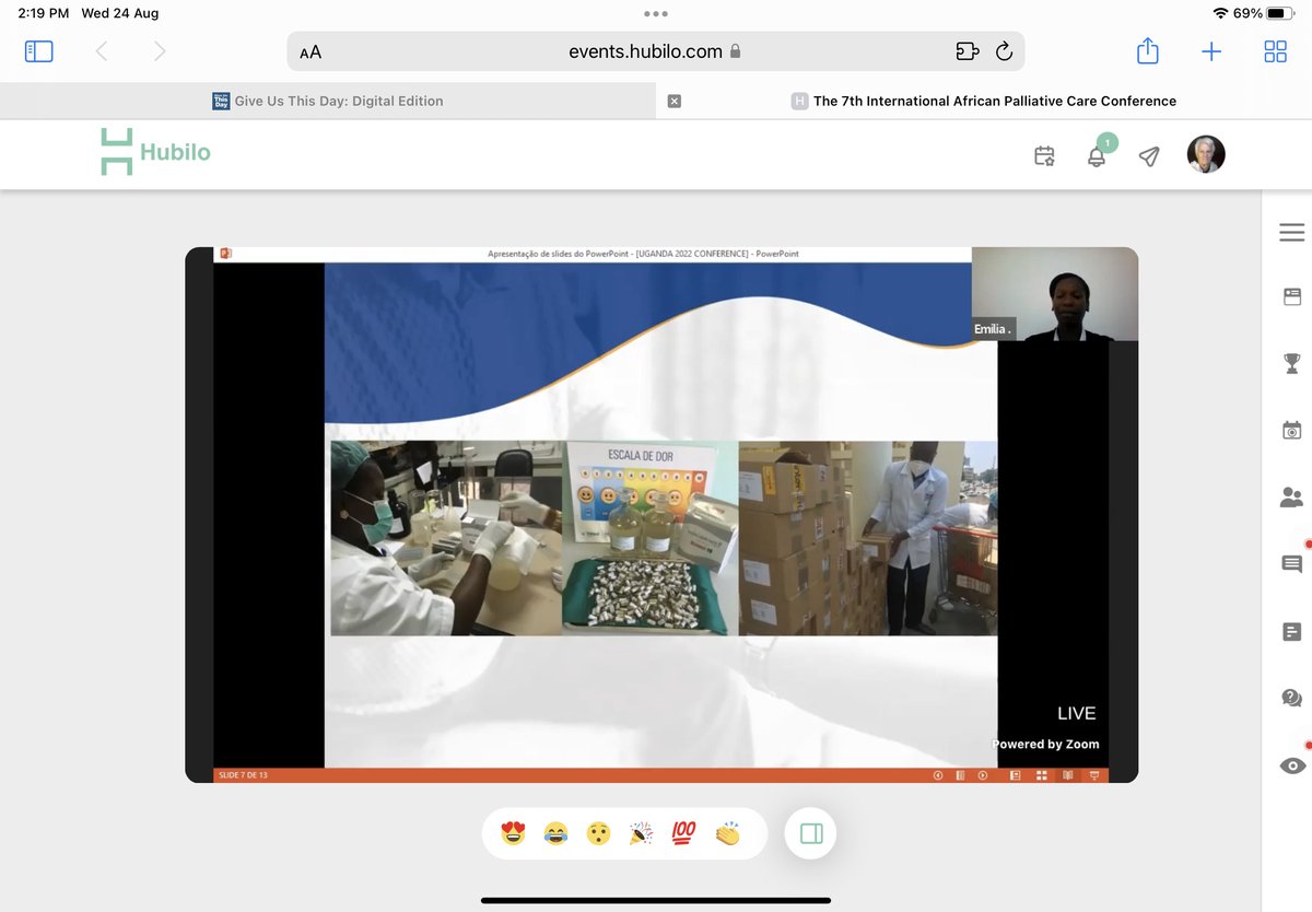 No #morphine #Mozambique <a href="/APCAssociation/">APCA</a> Conference report! Most of the time no painkillers at main hospital, even though services exist. much support needed for local production! Buying expensive preparations from #Brazil