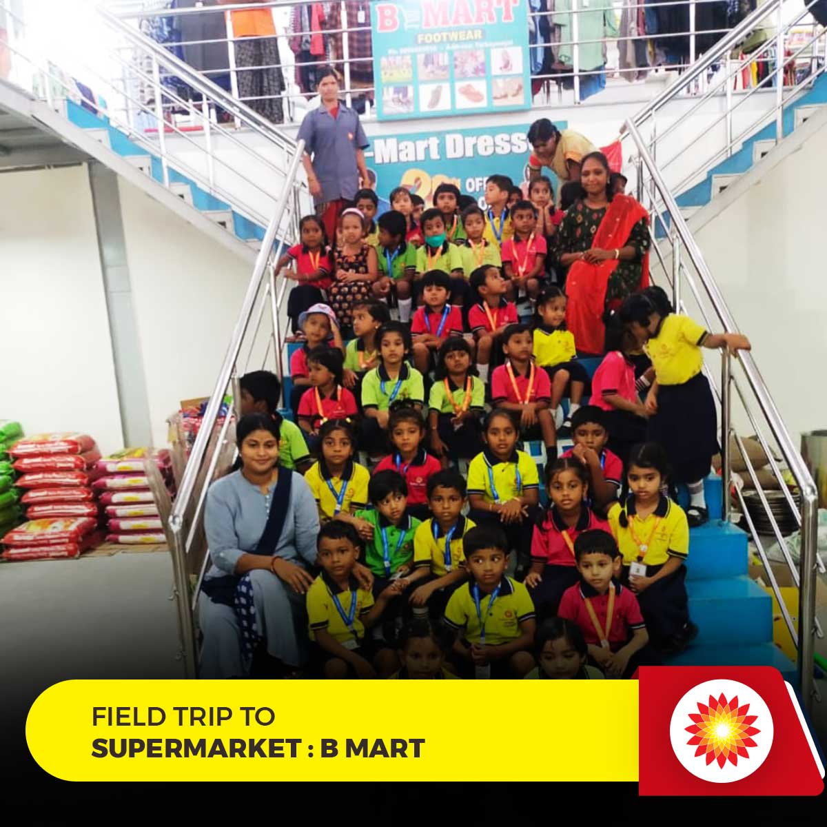 indusvalleyIS's tweet photo. The field trip was organised for Pre-Primary kids which was a great learning experience for them. They learnt about the variety of items available in the store and how the items are categorised and arranged.
#IVIS #FieldTrip #SuperMarket #BMart #PrePrimary #Learning #Kids #Store https://t.co/9Cyhor8MHq