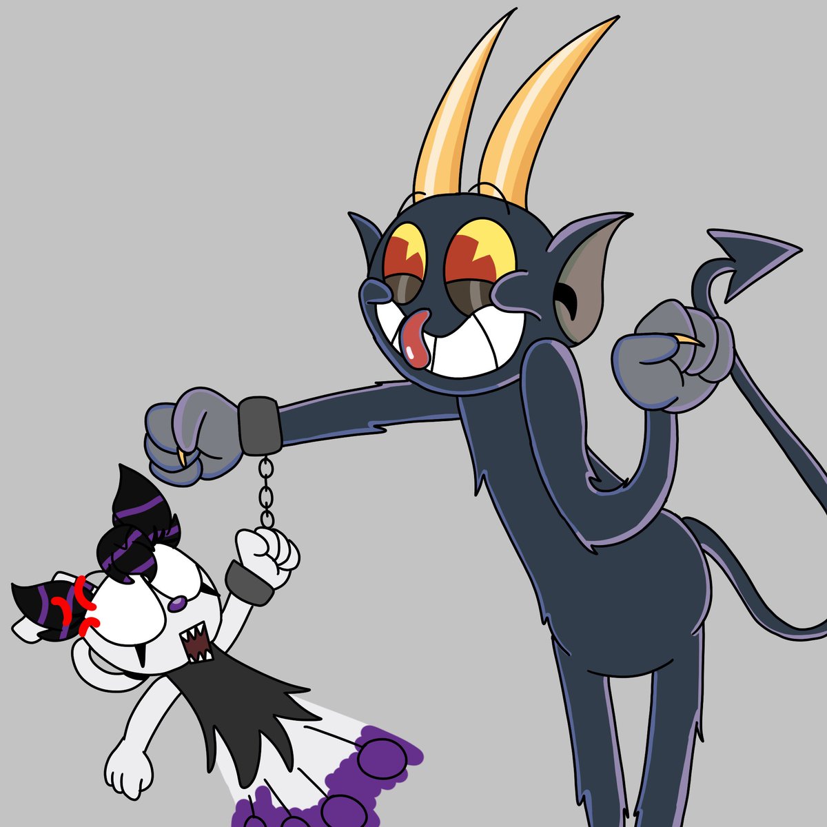ZLeoria's tweet photo. #TheCupheadShow #thevil #oc https://t.co/H3hxgfXWRu