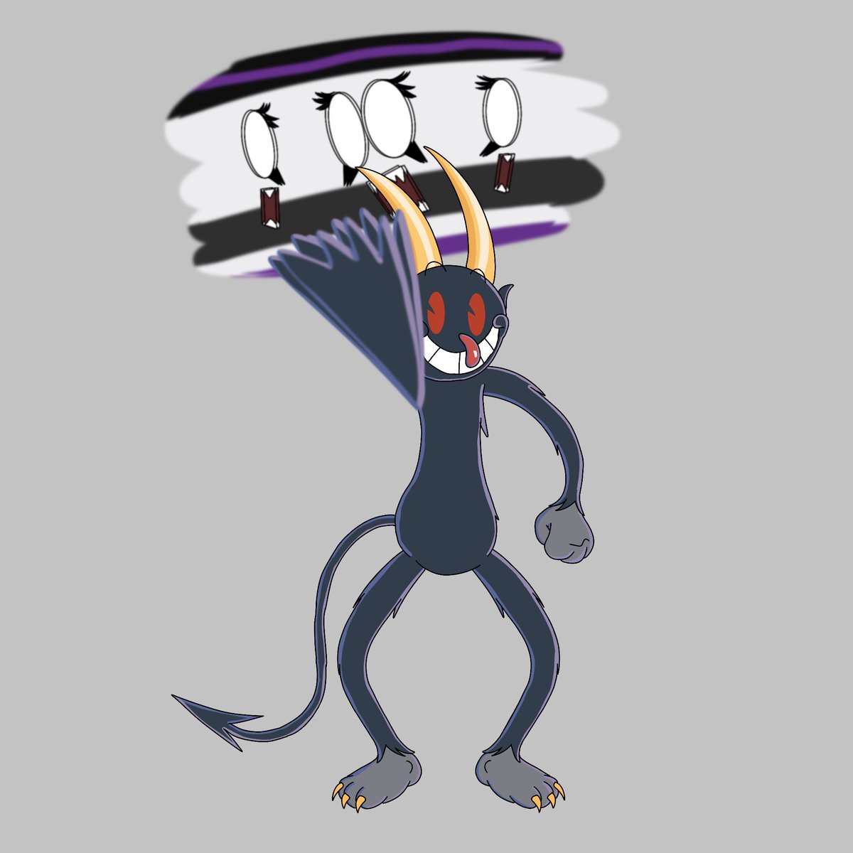 ZLeoria's tweet photo. #TheCupheadShow #thevil #oc https://t.co/H3hxgfXWRu