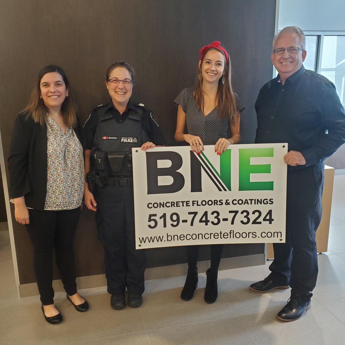 Thank you to <a href="/playalattecafe/">PlayALatteCafe</a> and BNE Concrete Floors and Coatings for supporting our #BackpackChallenge and helping us send kids back to school smiling!