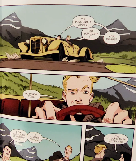Ahdgsgsgdga I screamed teller at this panel 