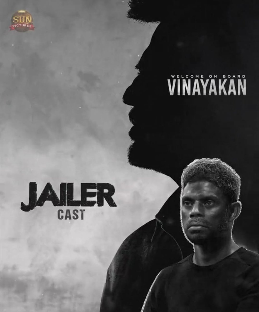 DinakaranNews's tweet photo. Presenting to you, the cast of #Jailer 😍💥
@meramyakrishnan @yogibabuactor 
@iamvasanthravi #VINAYAKAn
@rajinikanth  
@sunpictures 
@nelsondilipkumar 
@anirudhofficial https://t.co/BDPuexeUej