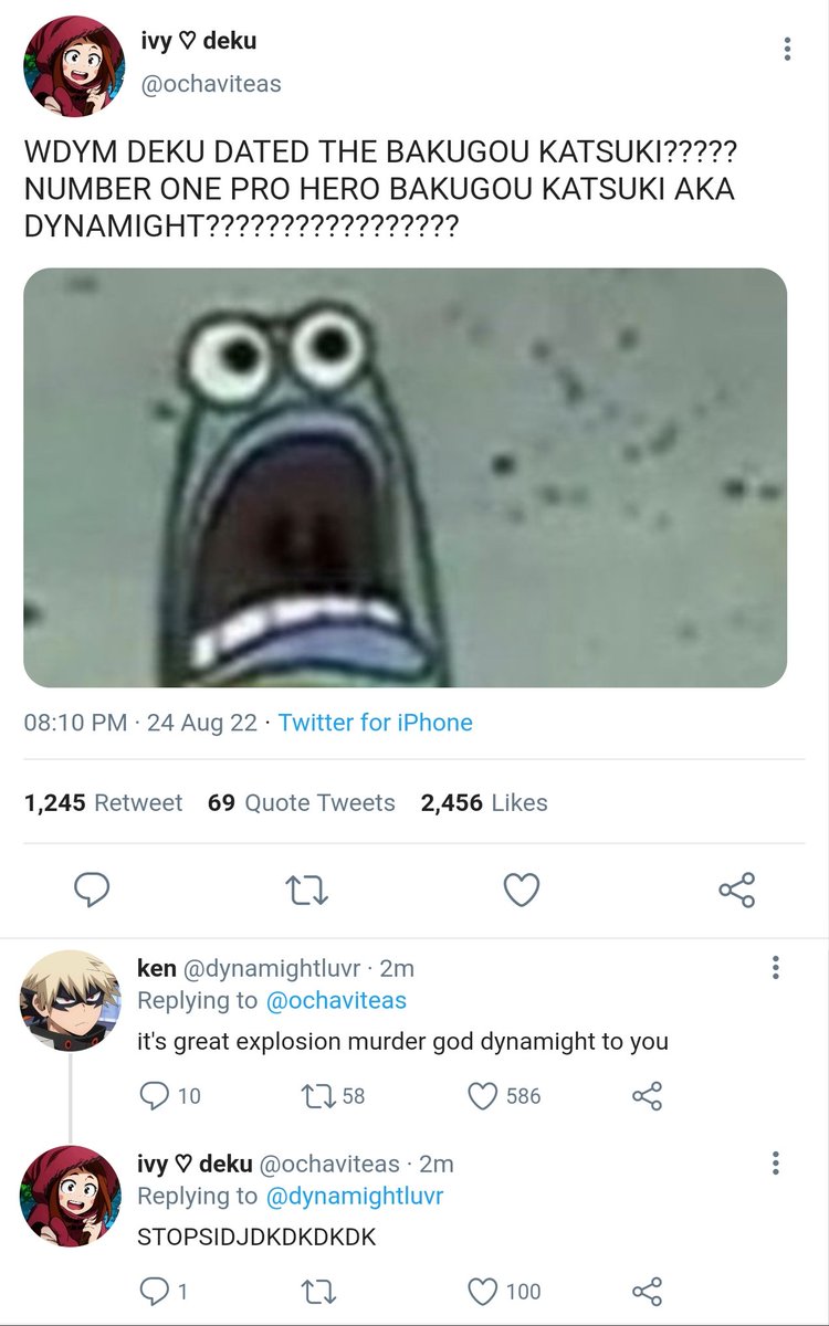 yordeku's tweet photo. #bkdk socmed au where izuku joins a trend where he sends a google forms questionnaire to his exes, but one of the exes that is revealed causes an uproar from the public eye https://t.co/pfkePv32K0