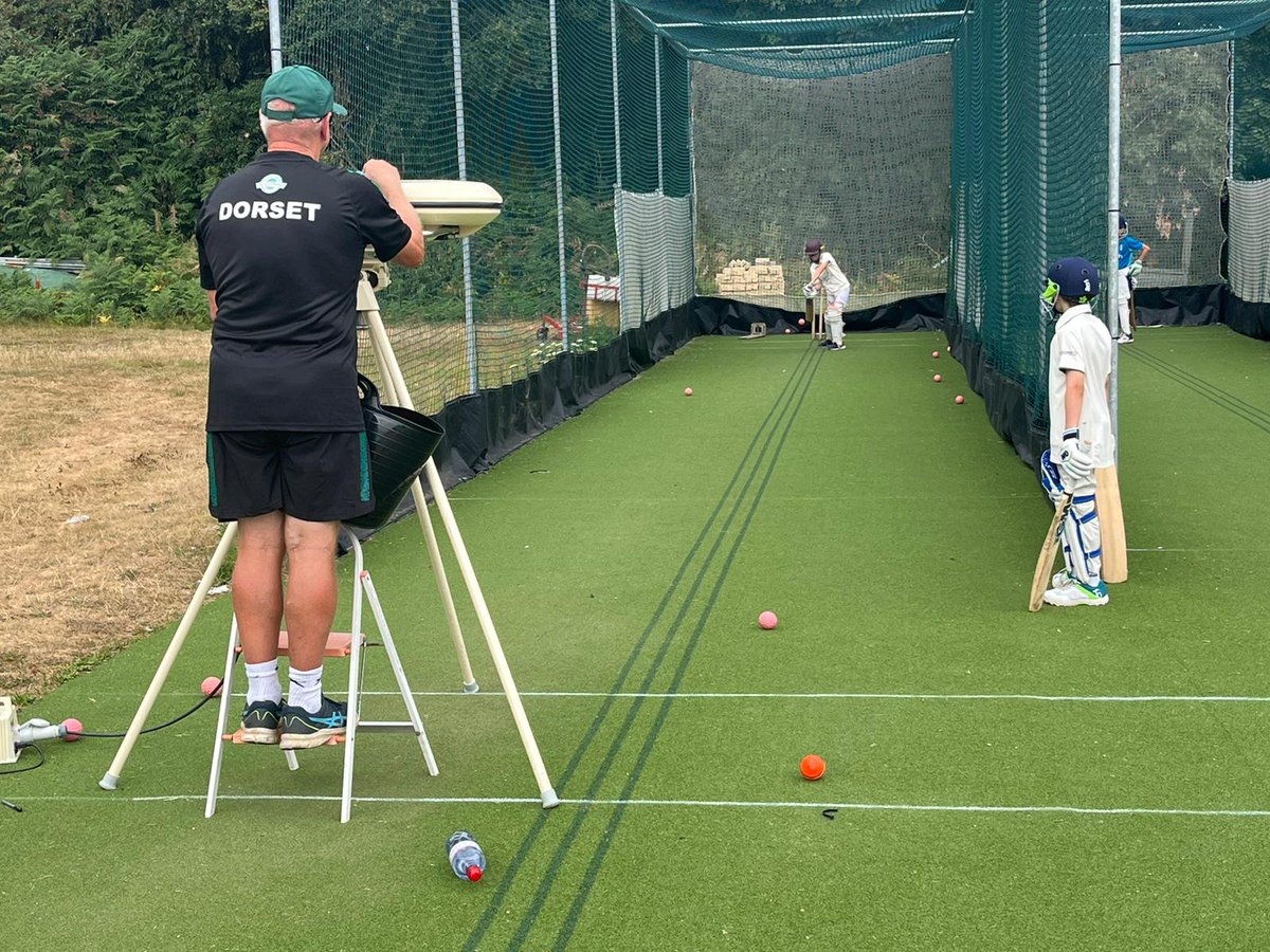 DorsetCricket's tweet photo. We had 2 very successful skills days last week with the batting masterclass with Richard Scott and the wicket keeping masterclass with Chris Park! 
Tomorrow we have a batting and spin bowling session with Josh Digby and bowling masterclass with Paul Nash on Friday!🏏 https://t.co/f6Qyg4OxR3