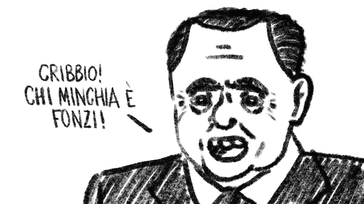 Fonzi_mov's tweet photo. Da un’idea di @simo_SF purtroppo non ho reso giustizia al cavaliere, la reazione però sarebbe tipo questa https://t.co/IG9Df5IGjX