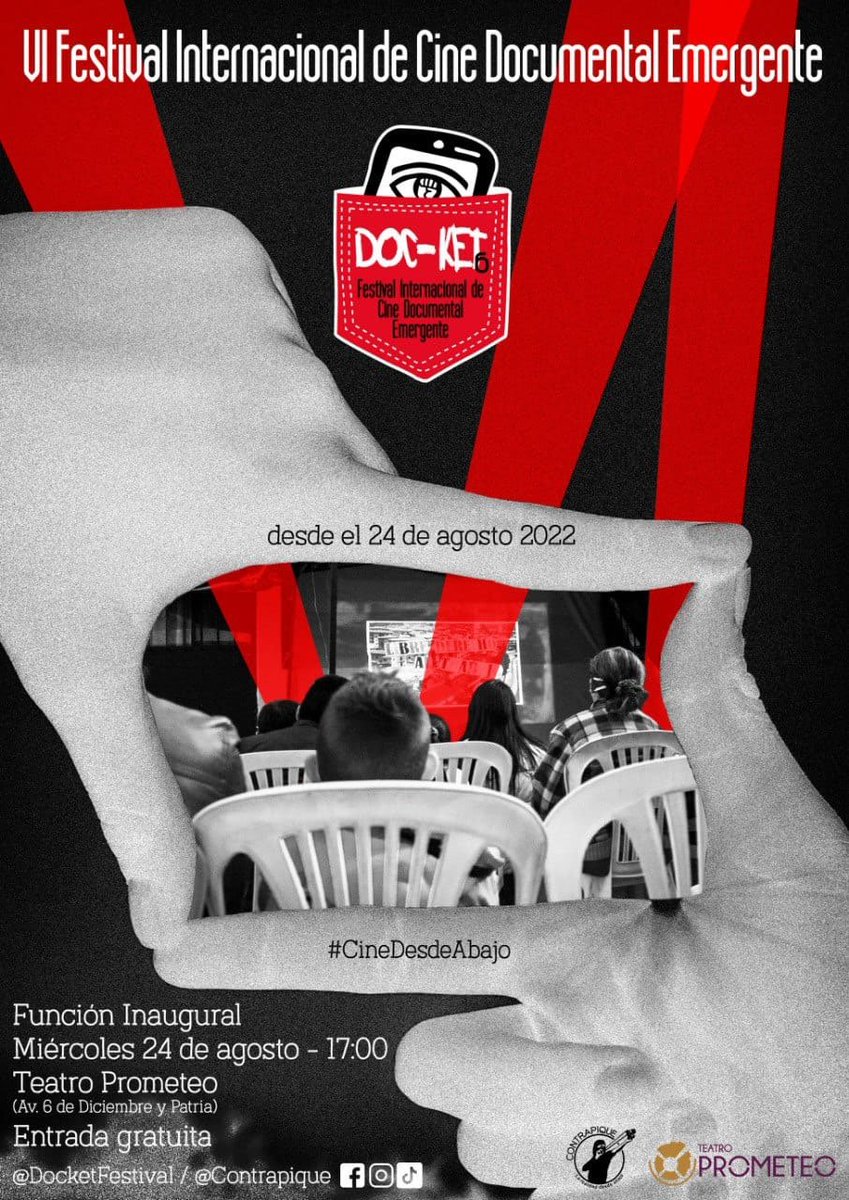 mayracaizac's tweet photo. HOY | 📽️🎥🎞️ VI Festival Internacional de Cine Documental Emergente
El documental 'Brutal como el rasgar de un fósforo' participa en la selección oficial de #Docket6 https://t.co/sNl51ZVtMc