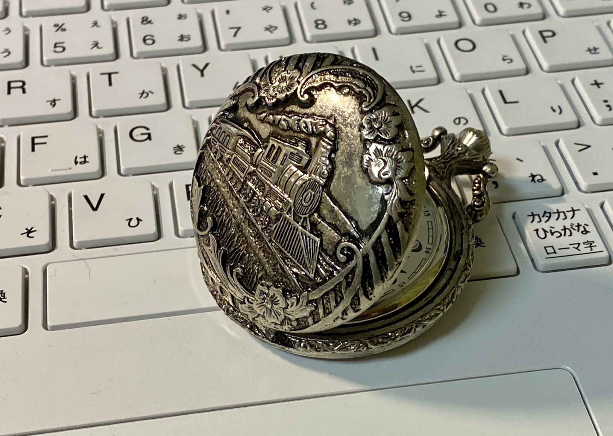 鉄道グッズ】懐中時計東海道線本線増工事完成記念昭和55年10月1日