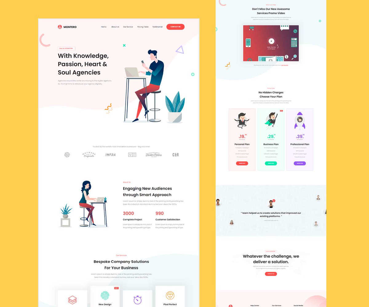 Agency Wordpress Website

My Personal Website: nayancse.xyz

#wordpress #wordpressdeveloper #wordpresswebsite #wordpressdesign #wordpressdevelopment #wordpressexpert #wordpresselementor #wordpresscustomization #webdeveloper #webdesigner #webdesigning #webagency