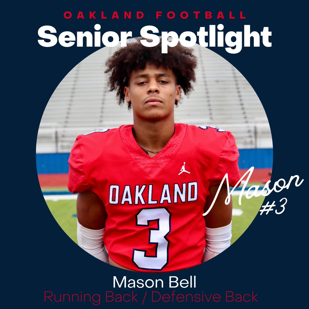 OHS_OEC's tweet photo. This week we start our Senior Spotlights with Mason Bell. https://t.co/q6PsUi8ksl