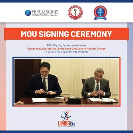 FerozsonsLabs's tweet photo. As part of our commitment to Putting Patients First, Ferozsons Laboratories Limited has partnered with CMH Medical College Lahore to raise awareness and training among medical students by adding foot-care modules to their curriculum.
#LimbsForLife #PuttingPatientsFirst https://t.co/n6K39FVd0m