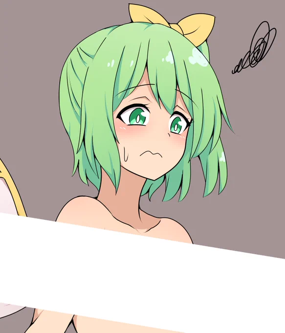 そのままの大妖精
https://t.co/Oq0Dk6wAyk公開中(R18) 
