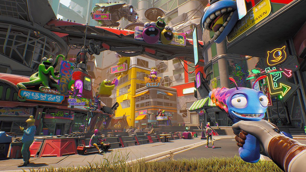 itsCharleyytho's tweet photo. just played @highonlifegame for 30 minutes and let me tell you… you’re not ready for how absurd this game actually is 🤯

easily my favourite #XboxGamescom title so far! ✨ https://t.co/9i6lI8vRhR