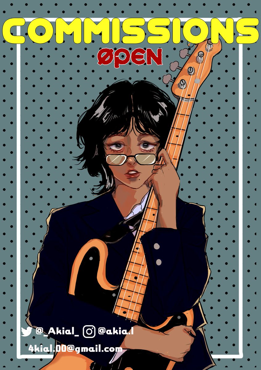 _Akial_'s tweet photo. Open for commissions!😊

Portfolio &amp; social links ->> https://t.co/Bktnws1QeP

[Likes/retweets are highly appreciated♡]
#artistsontwitter #commissionsopen https://t.co/R2mMabYtGf