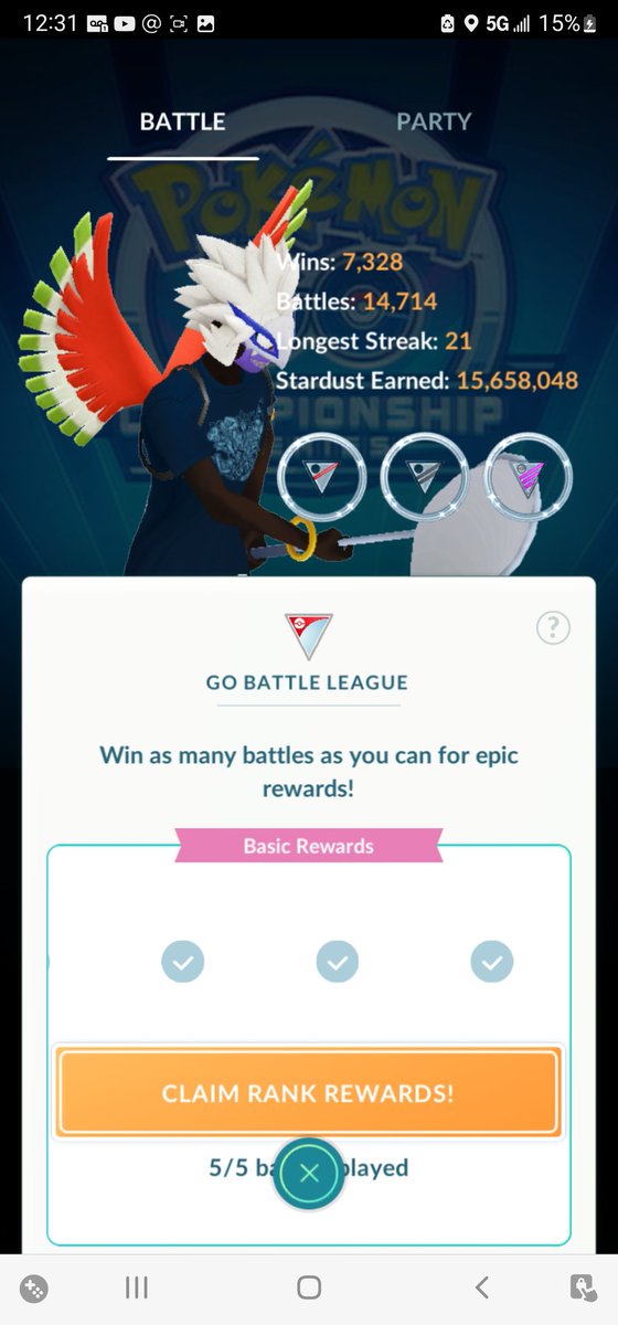josephcup18's tweet photo. #pokemonGo 5and0 #2start #Theday https://t.co/r5kubuXNht