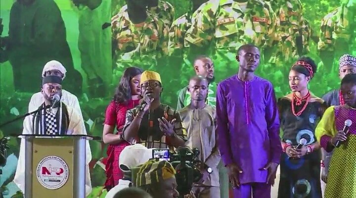 nplambassadors's tweet photo. Photos: @NPLAmbassadors performing and participating at the @niprsummit's opening ceremony at the International Conference Centre, Abuja.

#NIPRSummit #Integration #NPL #CitizensSummit #nplalp001 #nplalp002 https://t.co/GxOHf0D9Fa