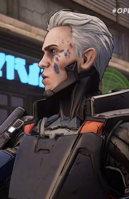theres NO misc lines on his face or hair the models are starting to look more and more generic :| 