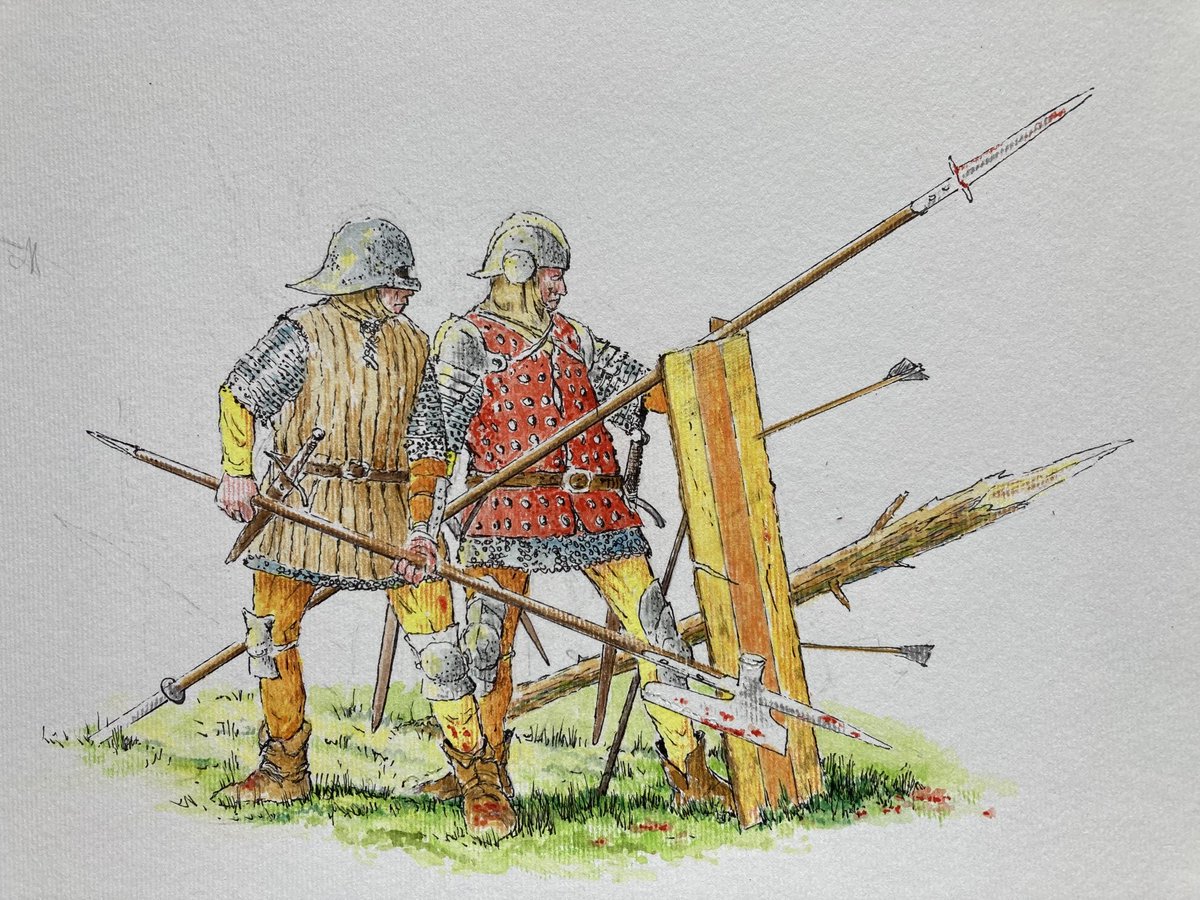 bwjsharpart's tweet photo. #TheSharpEndofHistory ‘PIKE &amp; POLEAXE’ 15th C. #MilitaryArt #MilitaryHistory #medieval #MedievalWarfare #MiddleAges #PencilArt #WatercolourArt #PenArt #Art ⁦@BPookArt⁩ ⁦@andrewsp2009⁩ ⁦@GunpowderDan⁩ ⁦@HeystekJ⁩ ⁦@authorrochelle⁩ ⁦@Eol4242⁩ https://t.co/5cg0foWtKw