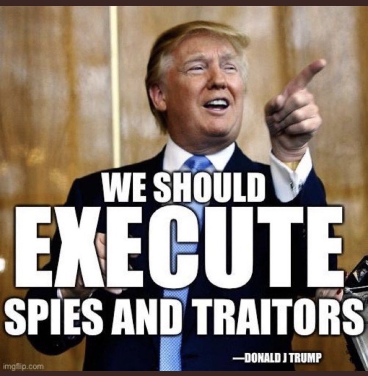 Jack64859556's tweet photo. @DeanObeidallah He said it himself, defying anyone to do it. Who knows what he sold and to whom. He deserves the noose or chair. Sensibilities be damned! Remember his carnage. https://t.co/wGSNtTuAt3