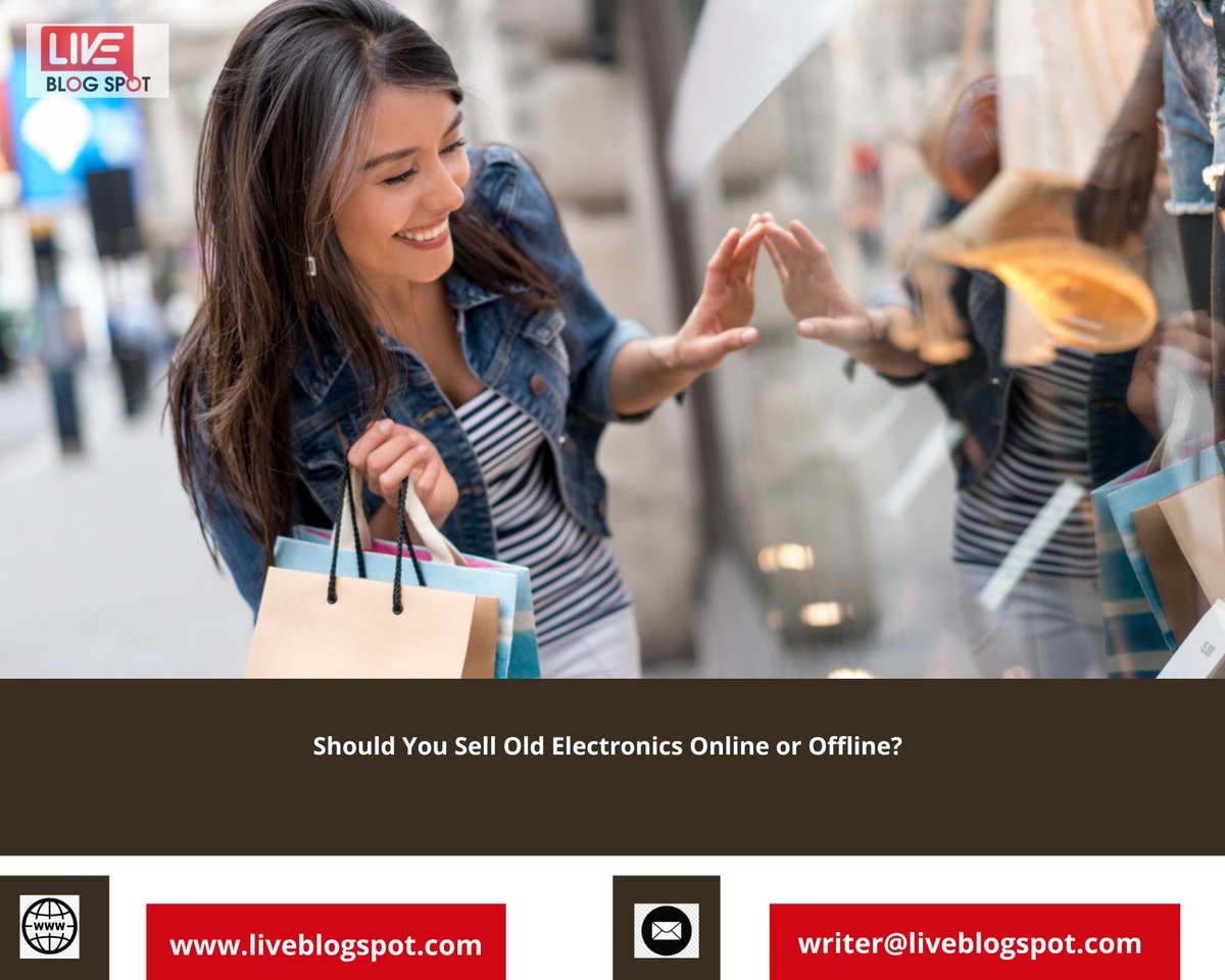 liveblogspot's tweet photo. Should You Sell Old Electronics Online or Offline?
Read More:--> https://t.co/MTEcJ1JSe5
#shopping #sellelectronics #electronics #sellelectronicsonline #liveblogspot #guestpostsite #guestpost #guestblog #guestpostingsite #writeforus #guestpostservices #highdaguest https://t.co/dn5DHTpGNG
