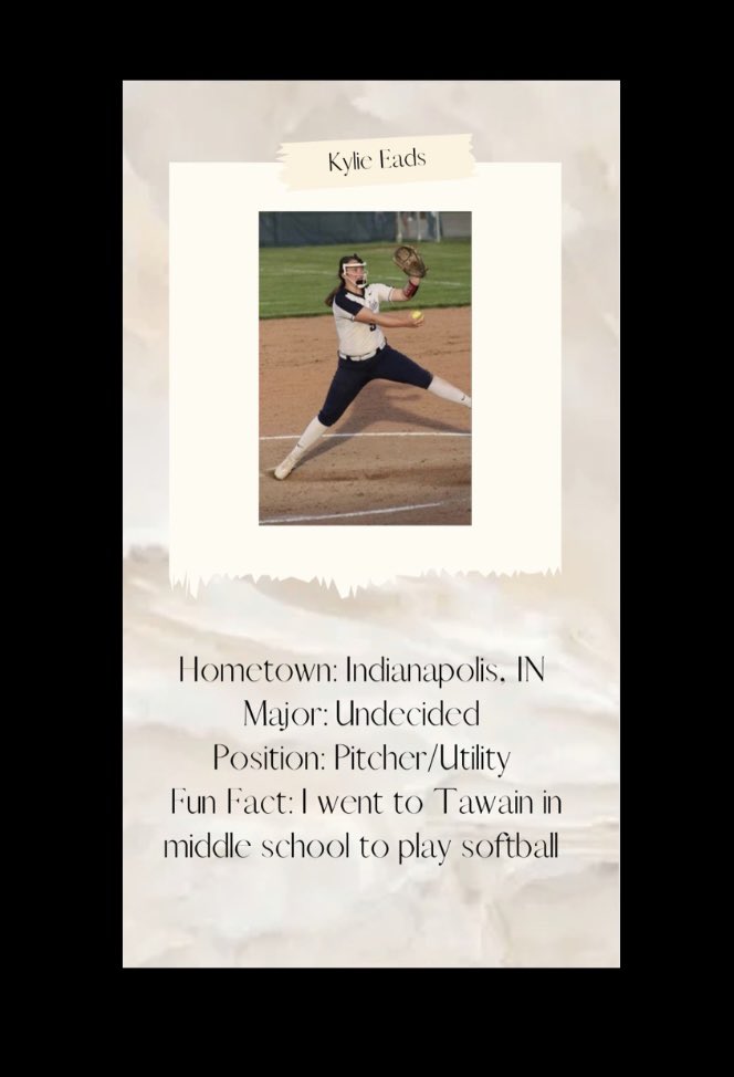 USISOFTBALL's tweet photo. New year, new people! Let’s give a warm welcome to freshman @kkyliejo !! We’re happy to have you on the team🦅🤩 https://t.co/RGXGyQJMCe