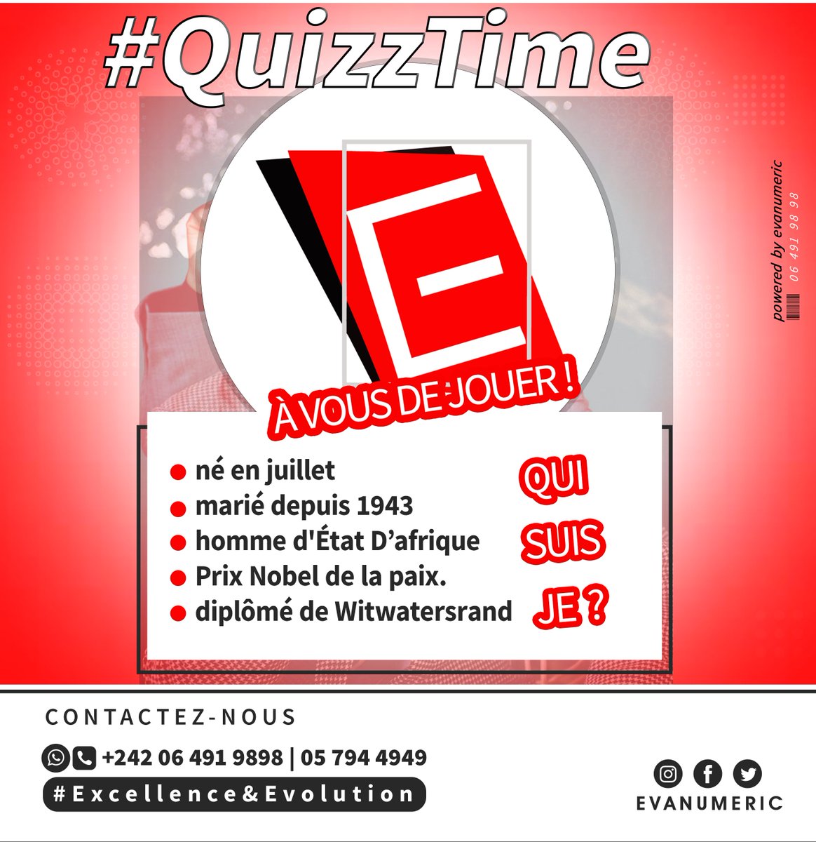Evanumeric1's tweet image. #evanumeric
#excellence 
#evolution
#wednesdayQuizz