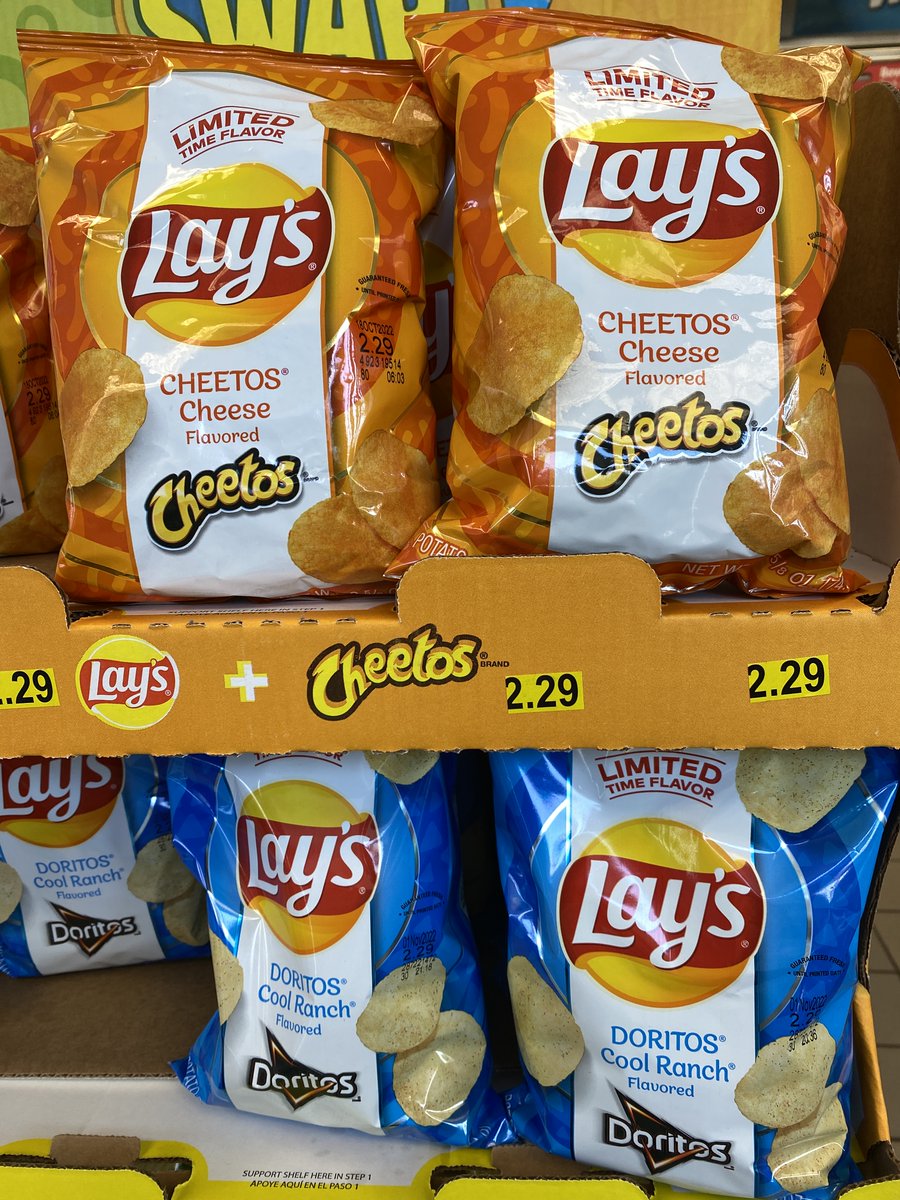 PMenonIFPRI's tweet photo. The abundance of ultra-processed foods is amazing to see in the US. And this is peak - junk-food flavored junk food.  (Did not buy but curious!)

Will the upcoming @whitehouse conference on food nutrition tackle some of this?

@Dmozaffarian @priyafsingh @chefjoseandres https://t.co/FSsA3Jyvvy
