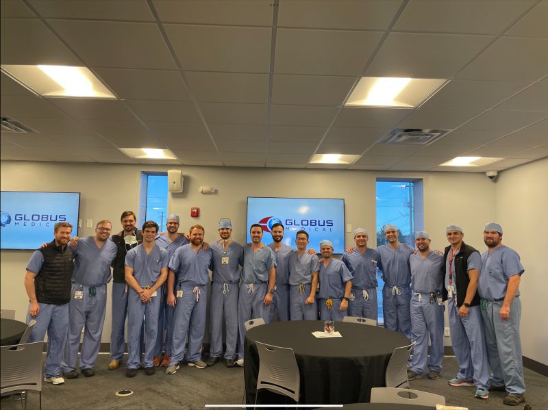 Axis_RT's tweet photo. Always a pleasure to have the amazing @GlobusMedical Trauma team in the house!
Axis Chattanooga TN!
#axisrt #medtwitter https://t.co/PkrR0WZ3tK