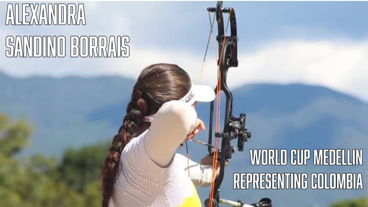 60XCustomString's tweet photo. 60X Staff Shooter, Alexandra Sandino Borrais, represented Colombia in the World Archery Cup Medellin. This is part of a series where 60X is celebrating 60X Pro Staff.π―
https://t.co/d3qhas7n4V
#60xcustomstrings #60xprostaff #60xstaffshooter #perfect60 #colombia #worldarcherycup https://t.co/aOXHawXKa1