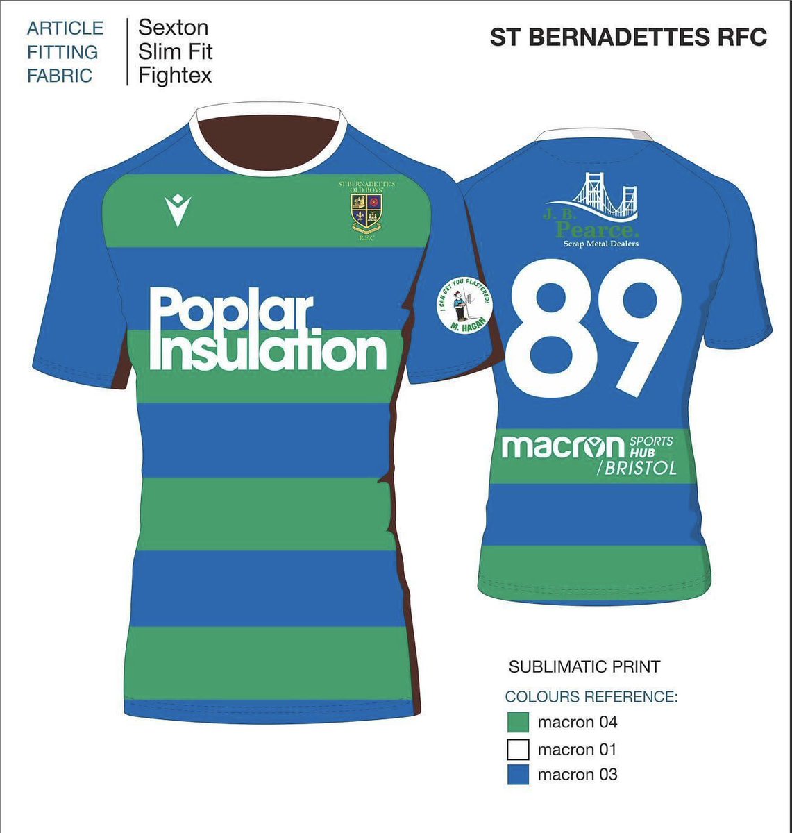 St Bernadettes OB RFC tweet media