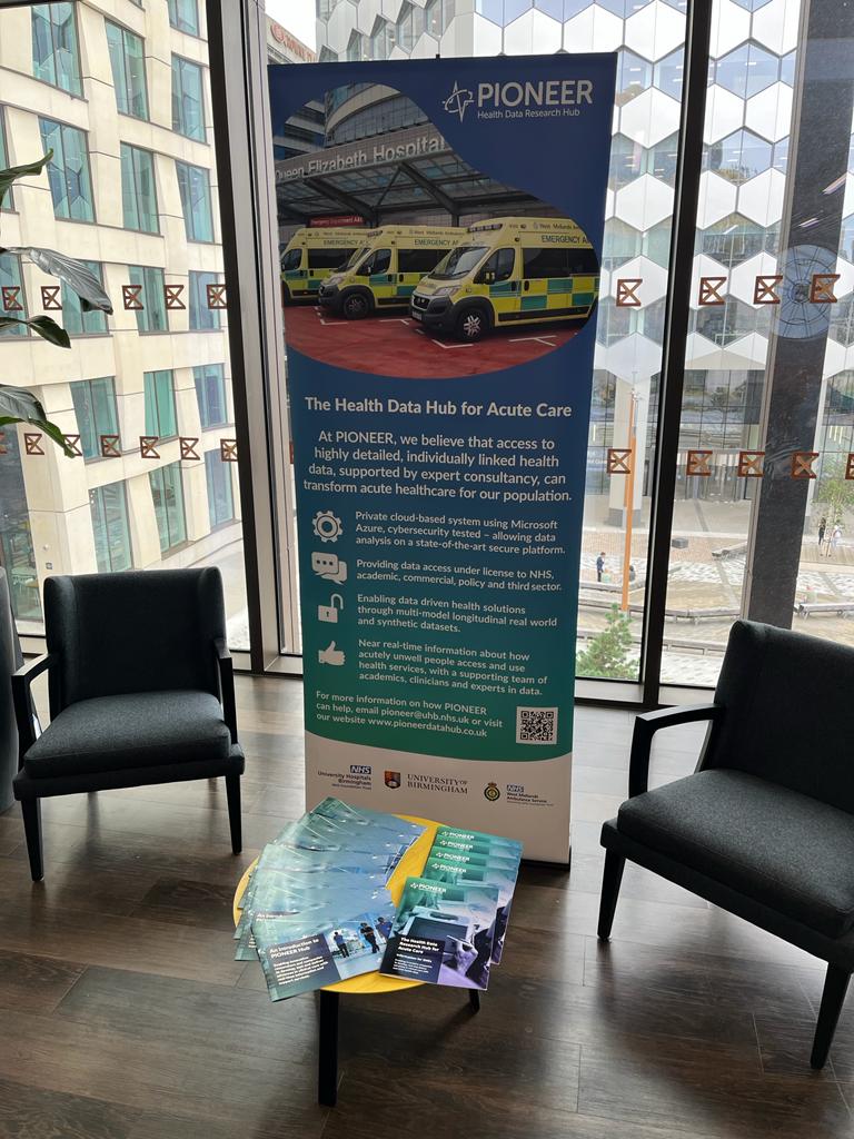 pioneer_hub's tweet photo. Delighted to be @turinginst's Regional Network Event @ the Exchange today. Our very own @e_sapey speaking on improving care &amp; tackling health inequalities using health data as part of AI &amp; data science discussions in WM @driainstyles @Owen_lab_UoB @t_albrecht @UoB_CCB @DrSarahLim https://t.co/bhEdIk9ZNU