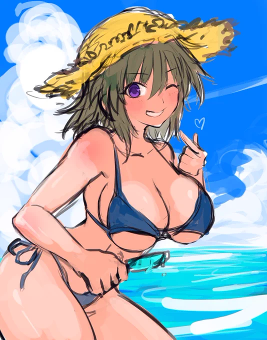 300いいねありがとうございます☺️
実はラフのときにはライラちゃんいなかったのですが、一人で海に入ってるのもアレだなと思い追加しました🥰
#デレステ #ナターリア #ライラ #アイドルマスターシンデレラガールズ 