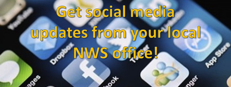 NWS's tweet image. Did you know that your local National Weather Service office is on social media? Each of our 122 local offices posts the latest forecasts, Watches, and Warnings for the local area. Find yours at weather.gov/socialmedia #WeatherReady